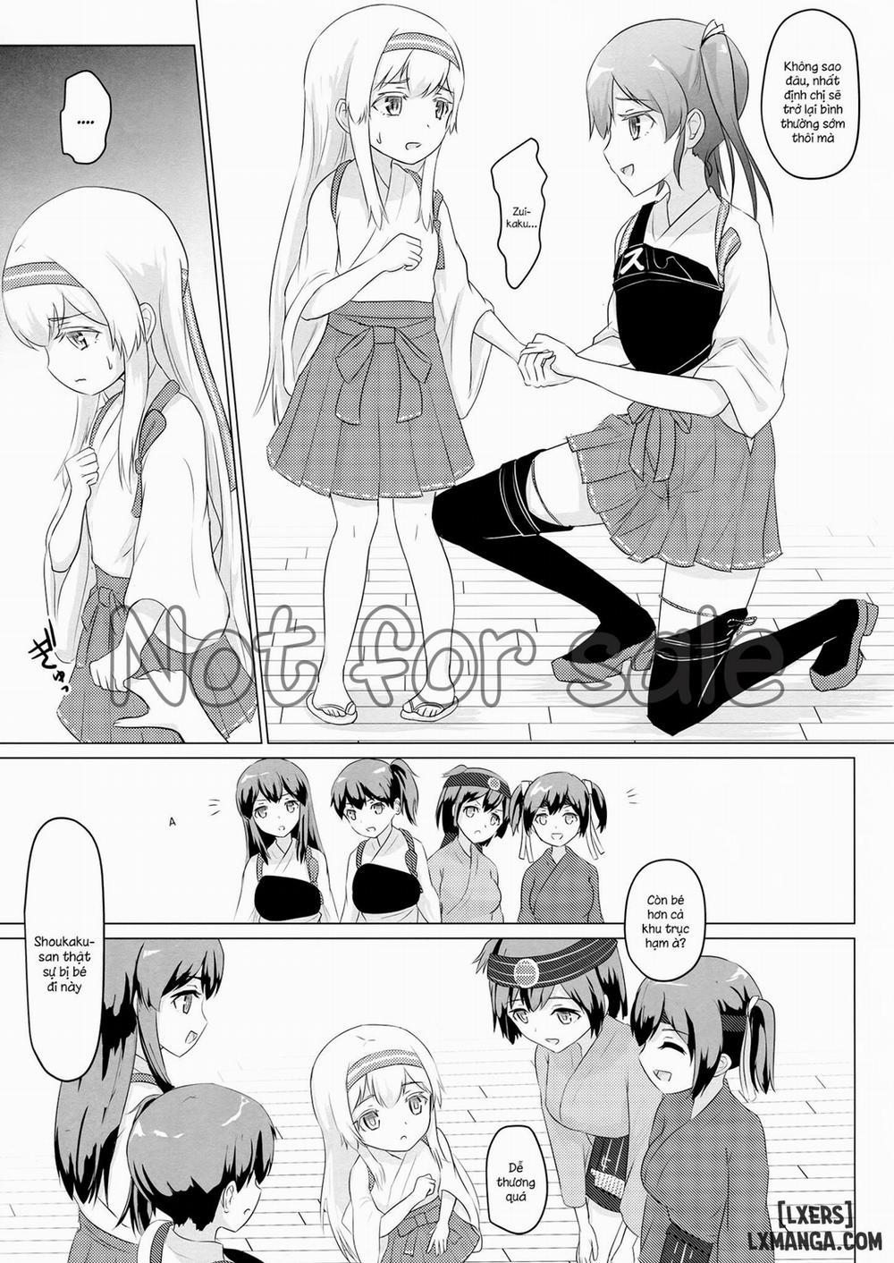 Shoukaku-nee ga Chiisaku Nacchatta Oneshot trang 4