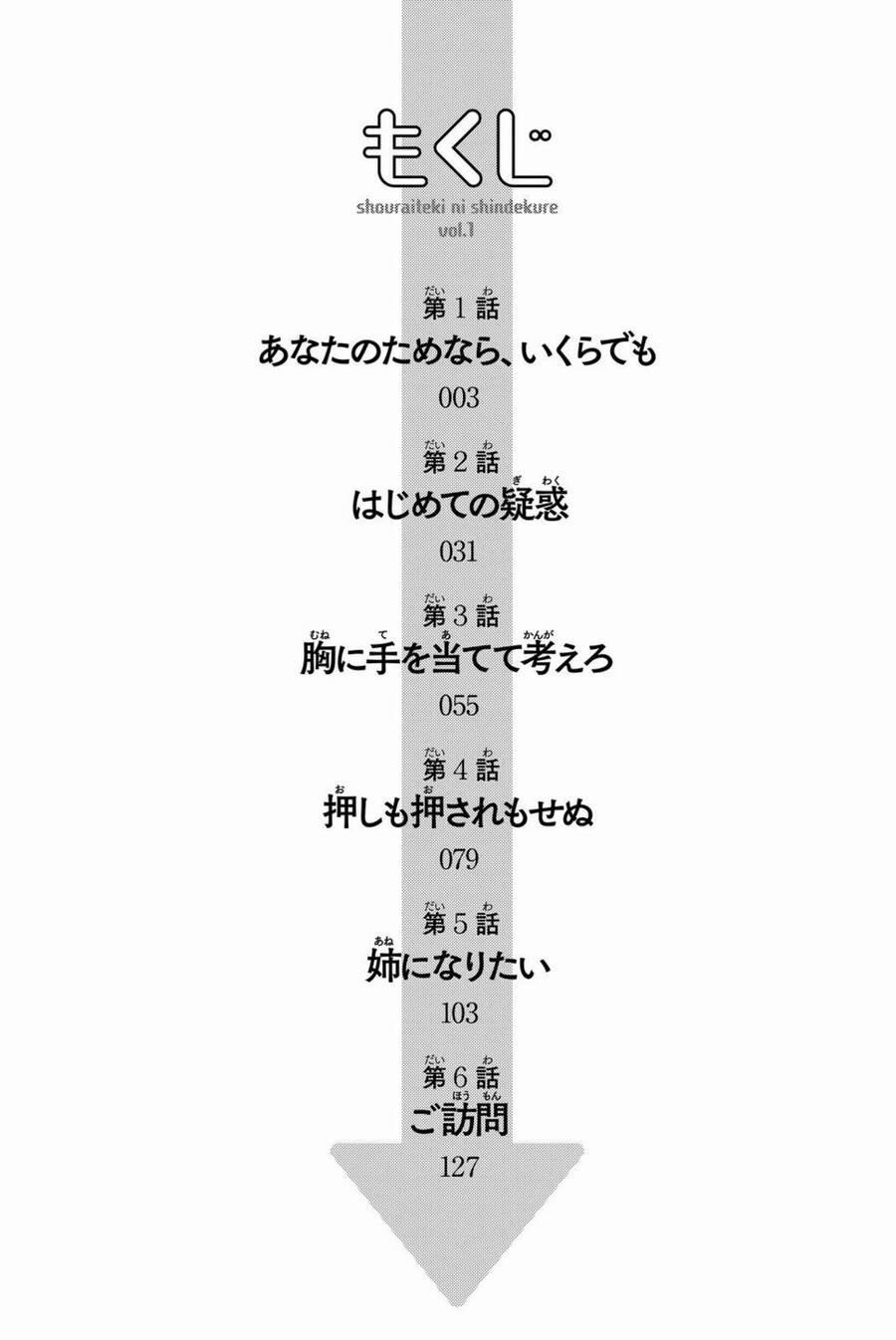 Shouraiteki Ni Shinde Kure 1 trang 6