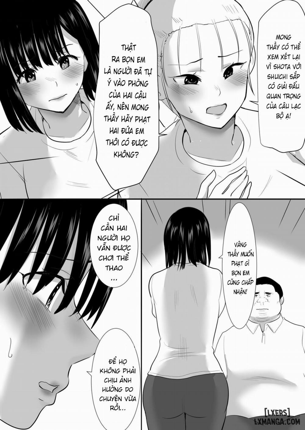 Shuugaku Ryokouchuu ni Mikkai ga Bare Hansei Beya de Seikatsu Shidou ni Netorare Oneshot trang 18