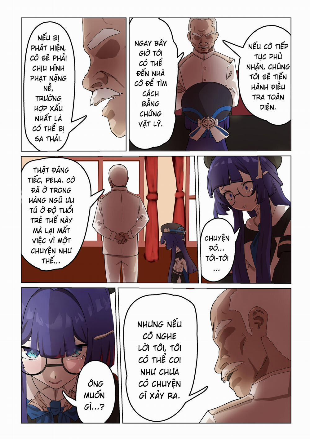 Silver Main no Jouhoukan wa Sakaraenai Oneshot trang 8