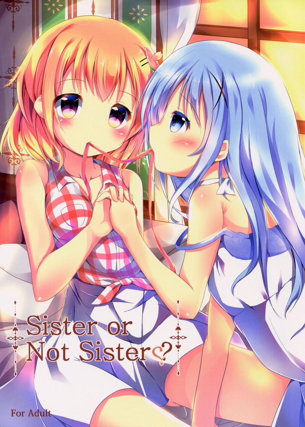 Sister Or Not Sister?? (Gochuumon Wa Usagi Desu Ka) Oneshot trang 0