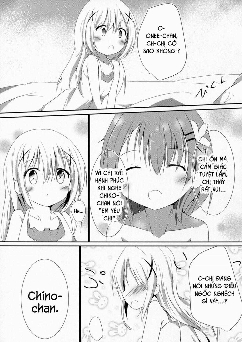 Sister Or Not Sister?? (Gochuumon Wa Usagi Desu Ka) Oneshot trang 15