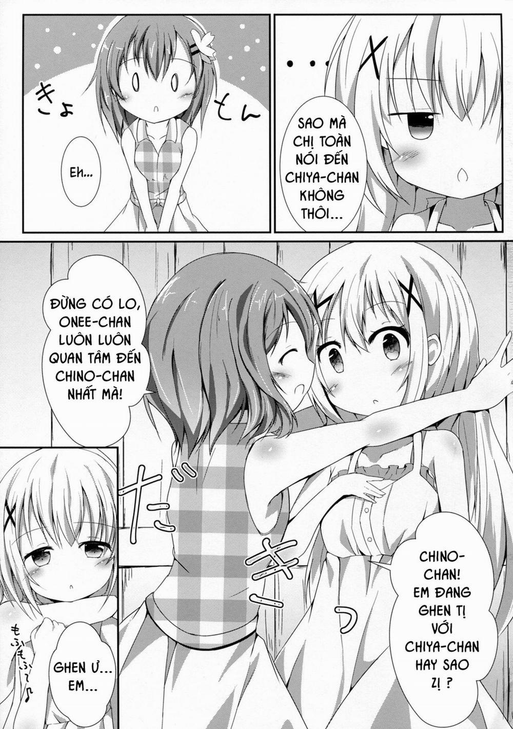 Sister Or Not Sister?? (Gochuumon Wa Usagi Desu Ka) Oneshot trang 3