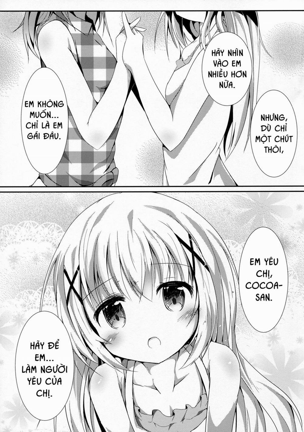 Sister Or Not Sister?? (Gochuumon Wa Usagi Desu Ka) Oneshot trang 5
