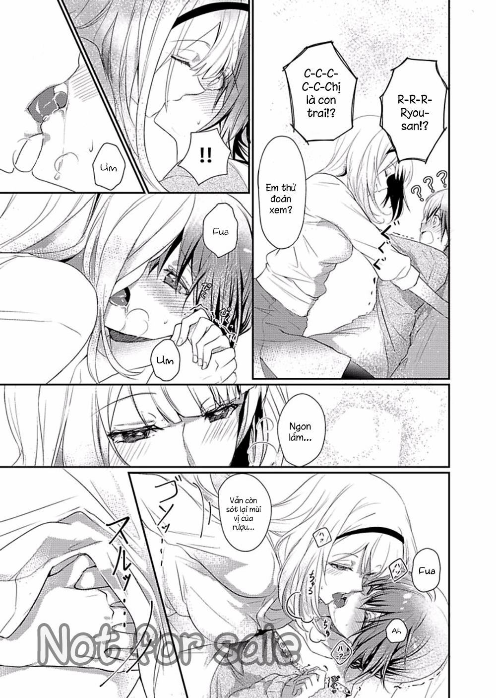 Skirt no Naka wa Kedamono Deshita. 1 trang 10