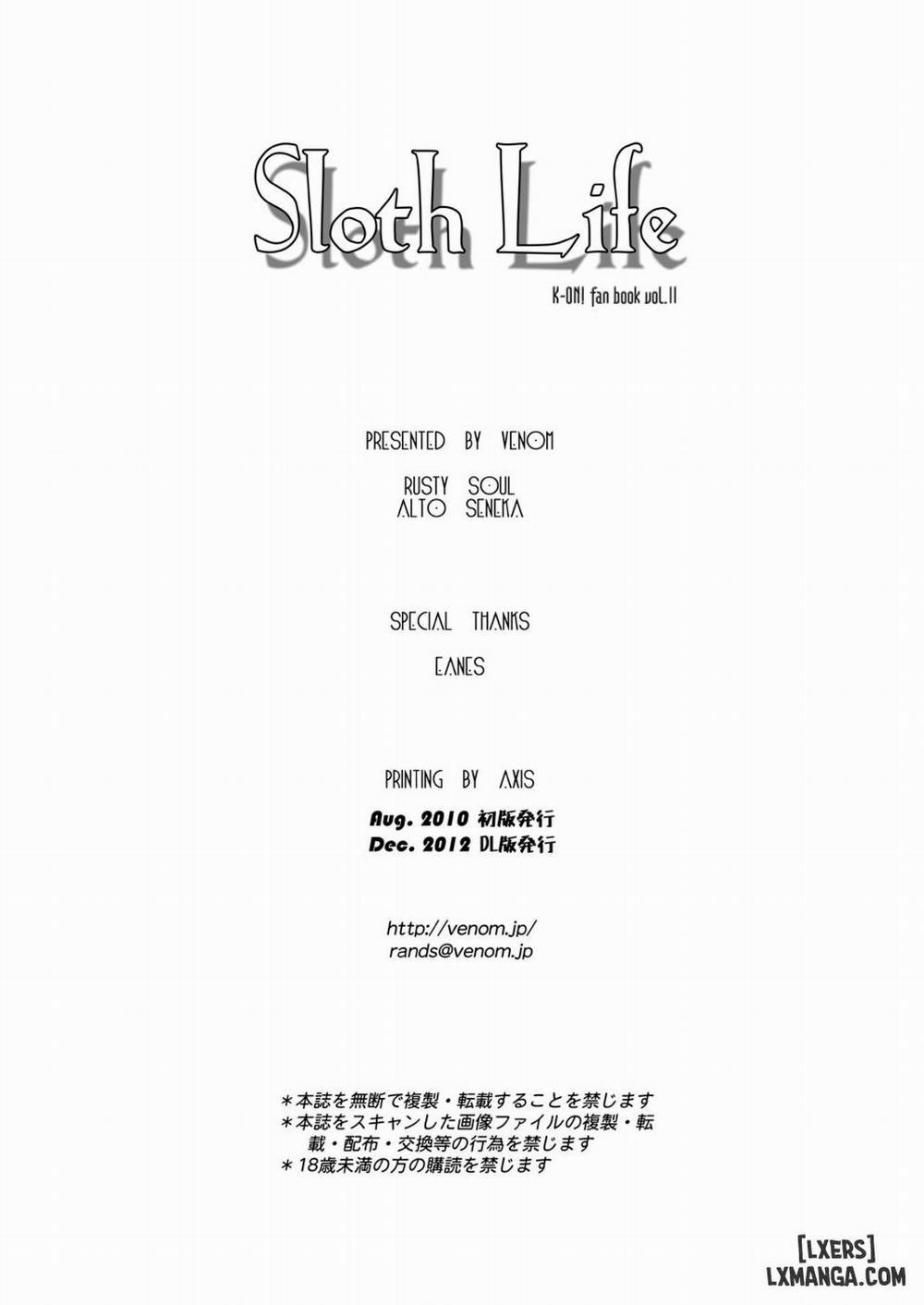 Sloth Life Oneshot trang 16