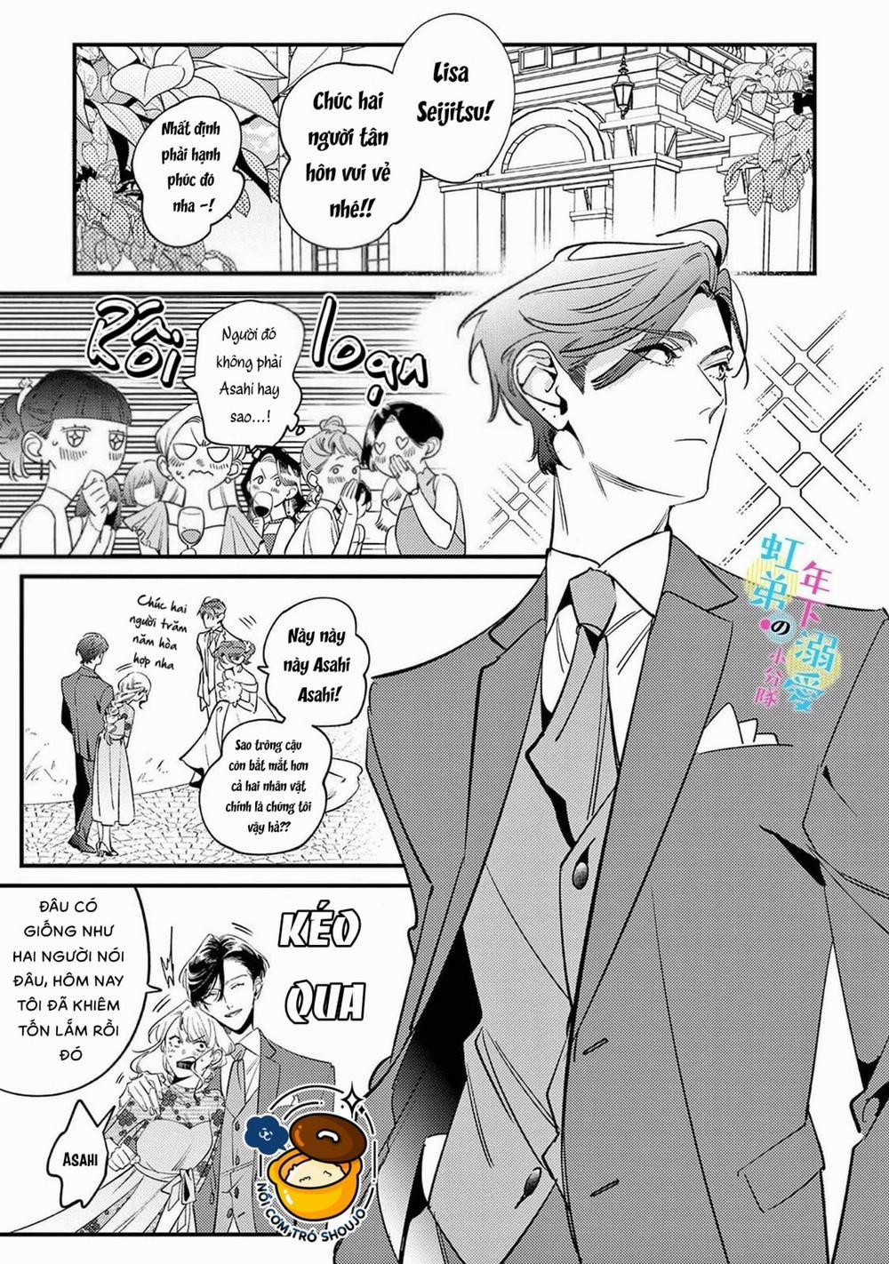 Sống Chung Với Asahi Ngọt Ngào Quá Phải Làm Sao Đây 12.1 trang 3