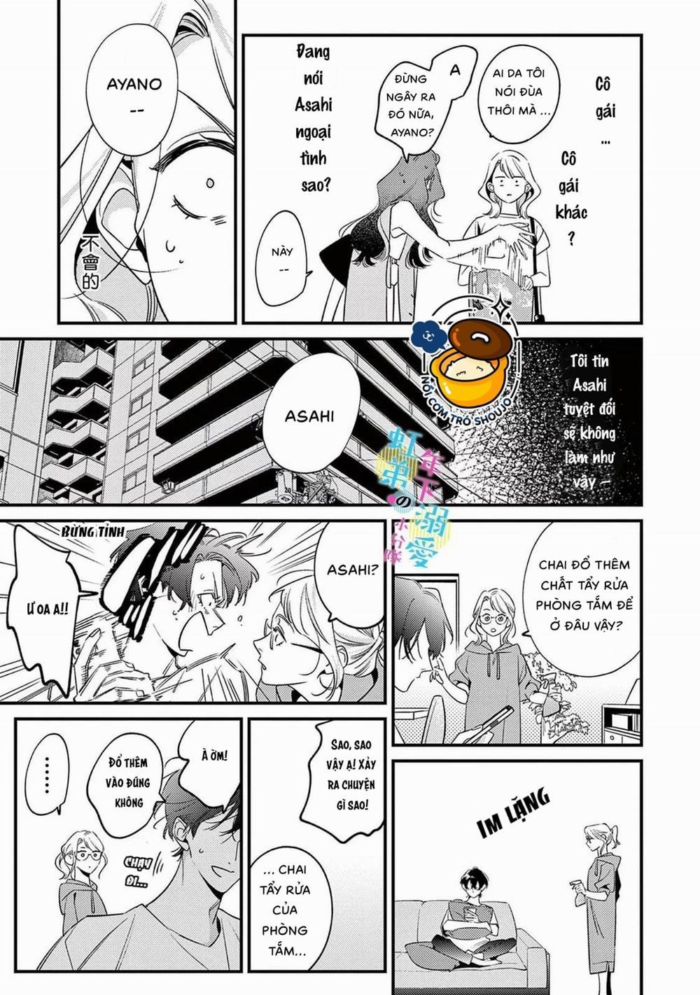 Sống Chung Với Asahi Ngọt Ngào Quá Phải Làm Sao Đây 12.2 trang 8