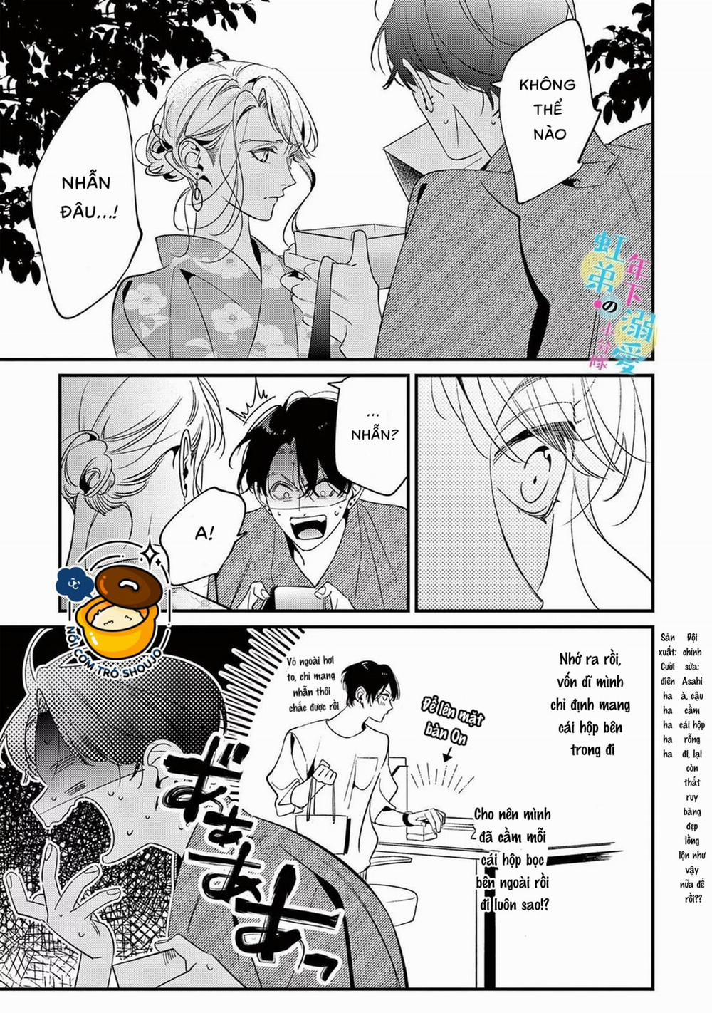 Sống Chung Với Asahi Ngọt Ngào Quá Phải Làm Sao Đây 13.2 trang 5