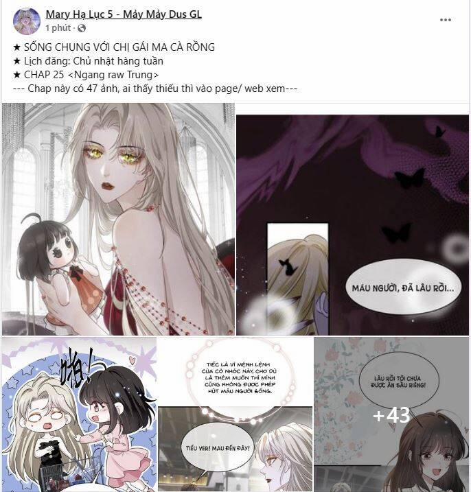 Sống Chung Với Đại Tỷ Ma Cà Rồng 25 trang 10