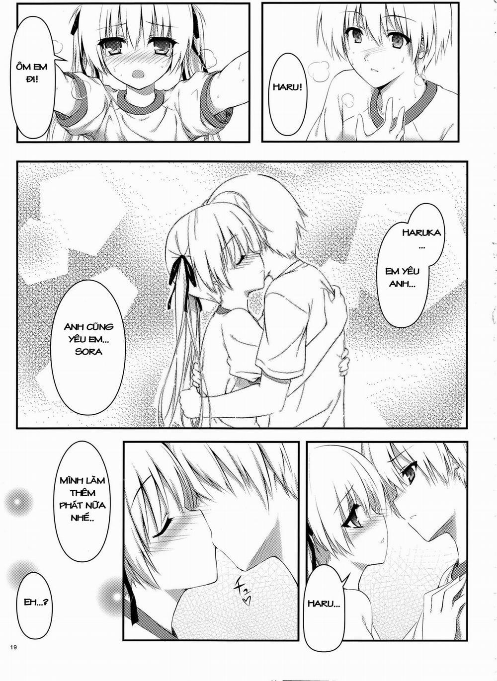 Sora No Shitade (Yosuga No Sora) Oneshot trang 19