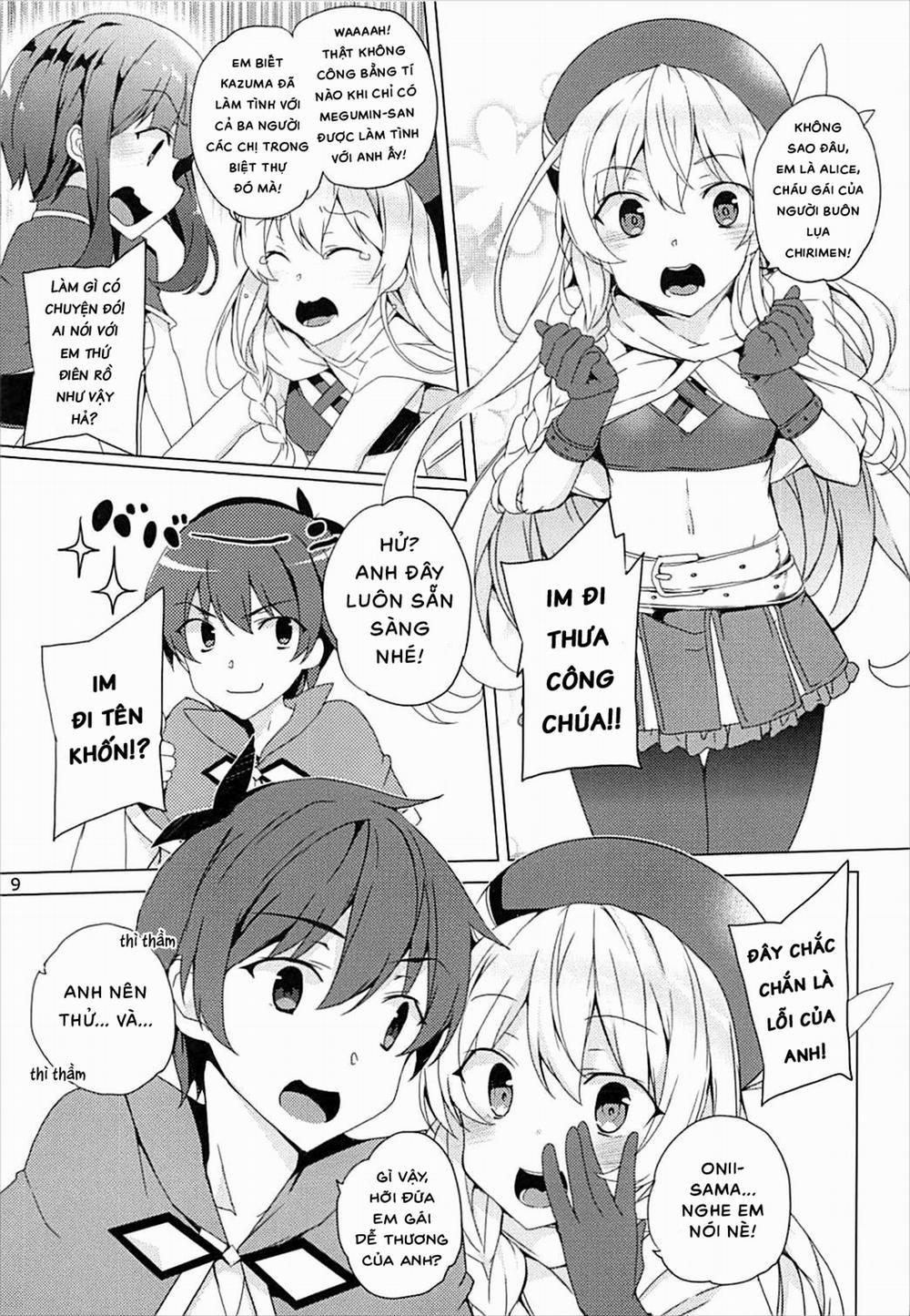 Sore Ike! Megumin Touzokudan | Kìa! Băng trộm của Megumin tái xuất! Oneshot trang 7