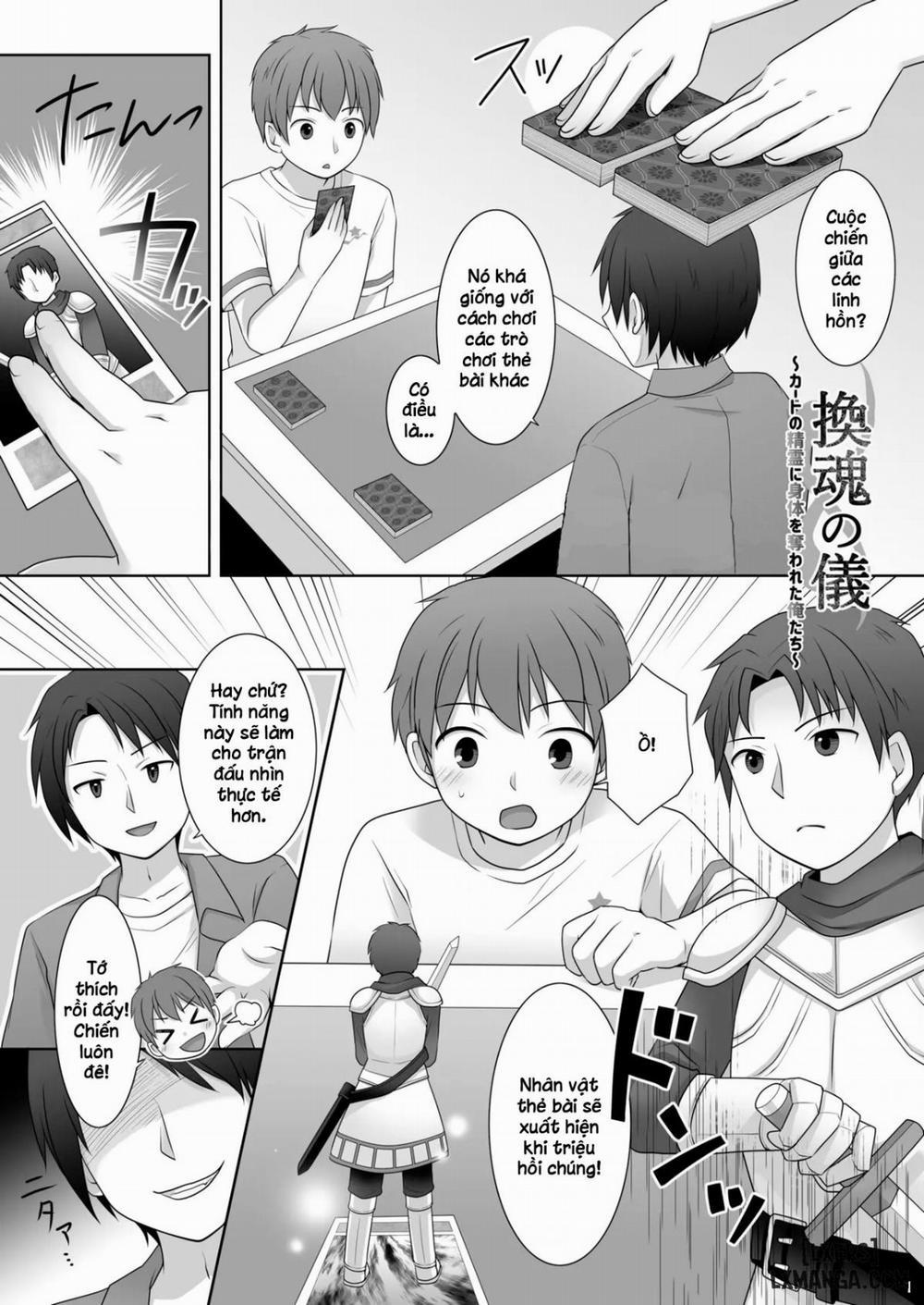 "Soul Swap" ~ We whose Bodies were Stolen by the Spirits of the Cards Oneshot trang 1