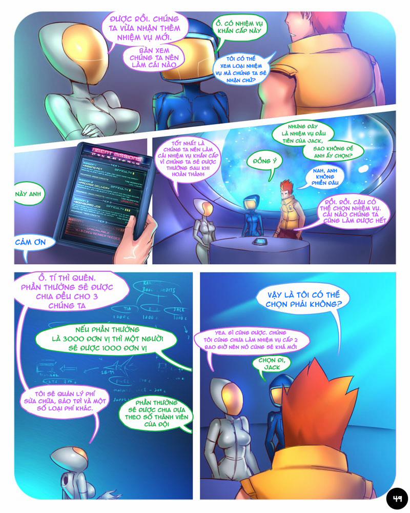 Space Expedition 0 Bé lươn xuất hiện trang 8