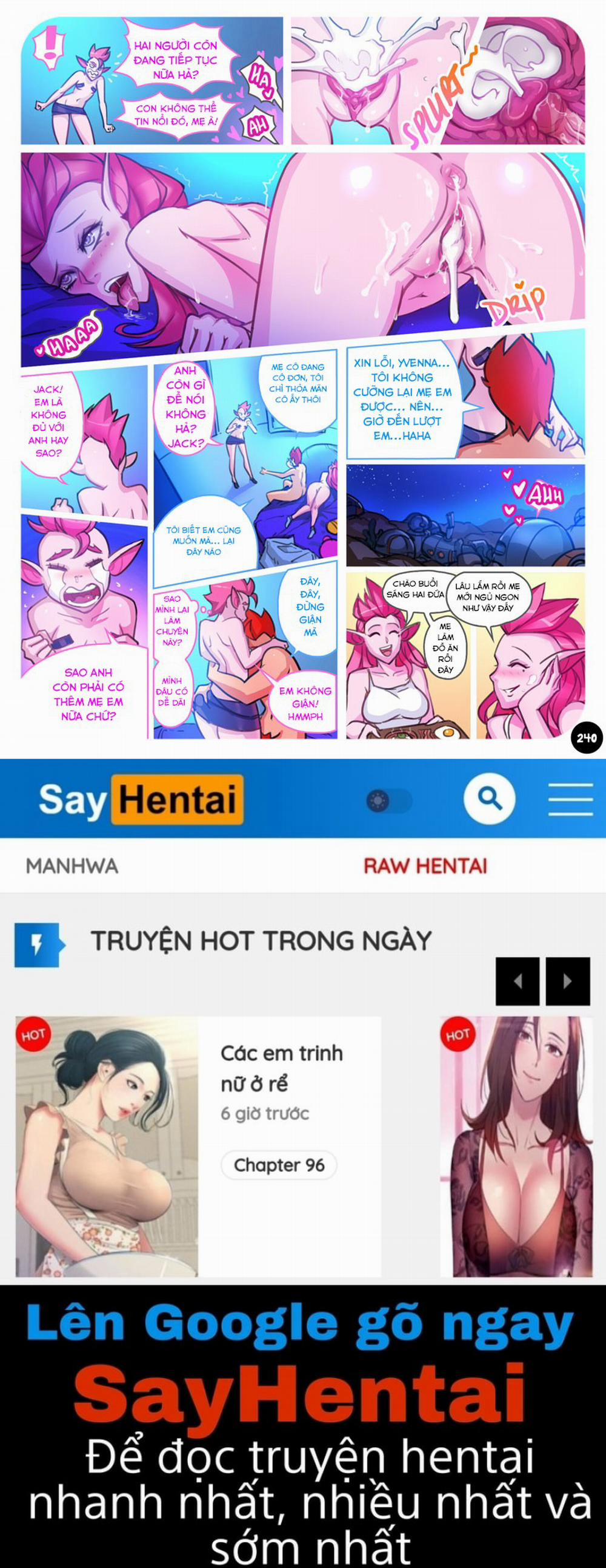 Space Expedition 0 Con ngực nhỏ, mẹ ngực to :)) trang 20