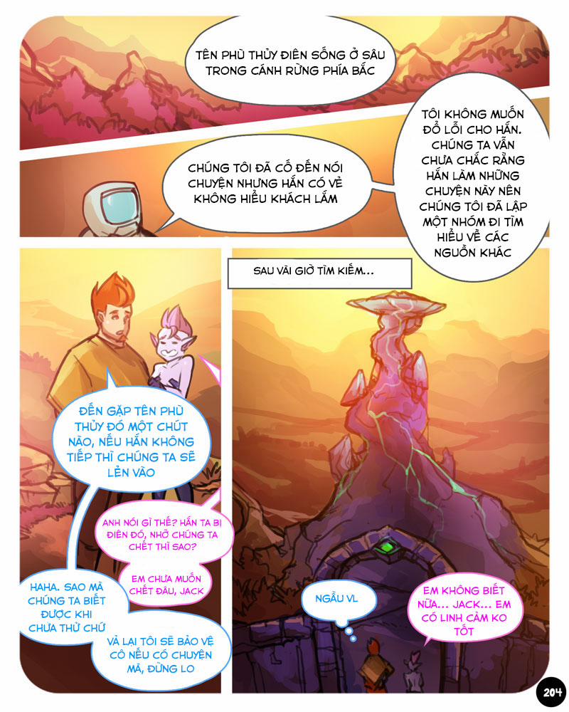 Space Expedition 0 Suýt thì được thịt em phù thủy trang 4