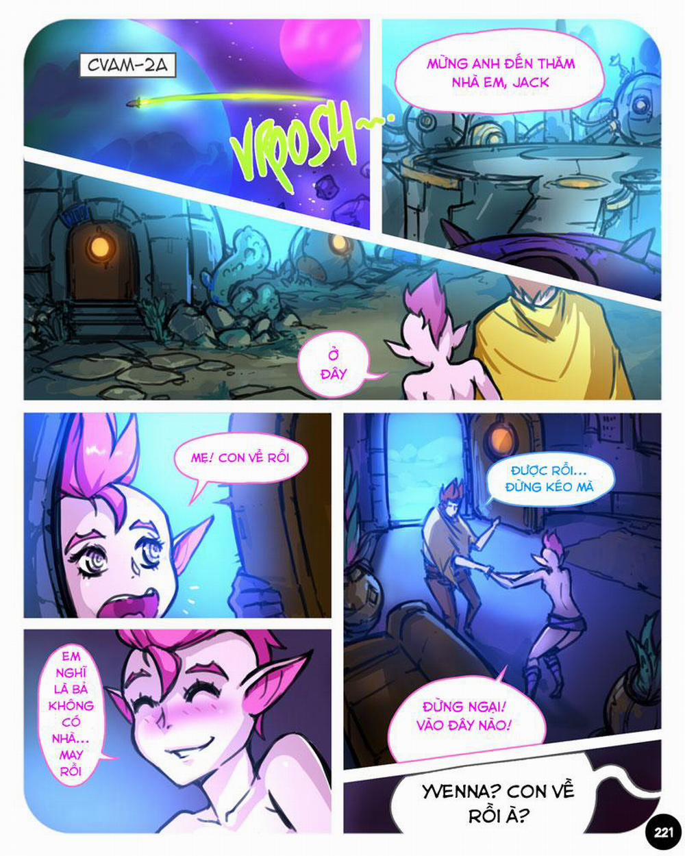 Space Expedition 12: Con ngực nhỏ, mẹ ngực to :)) trang 1