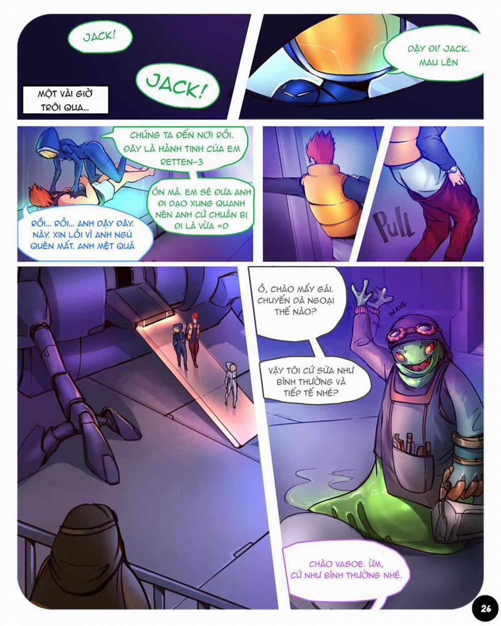 Space Expedition 2: Chạm mặt hồ ly trang 2