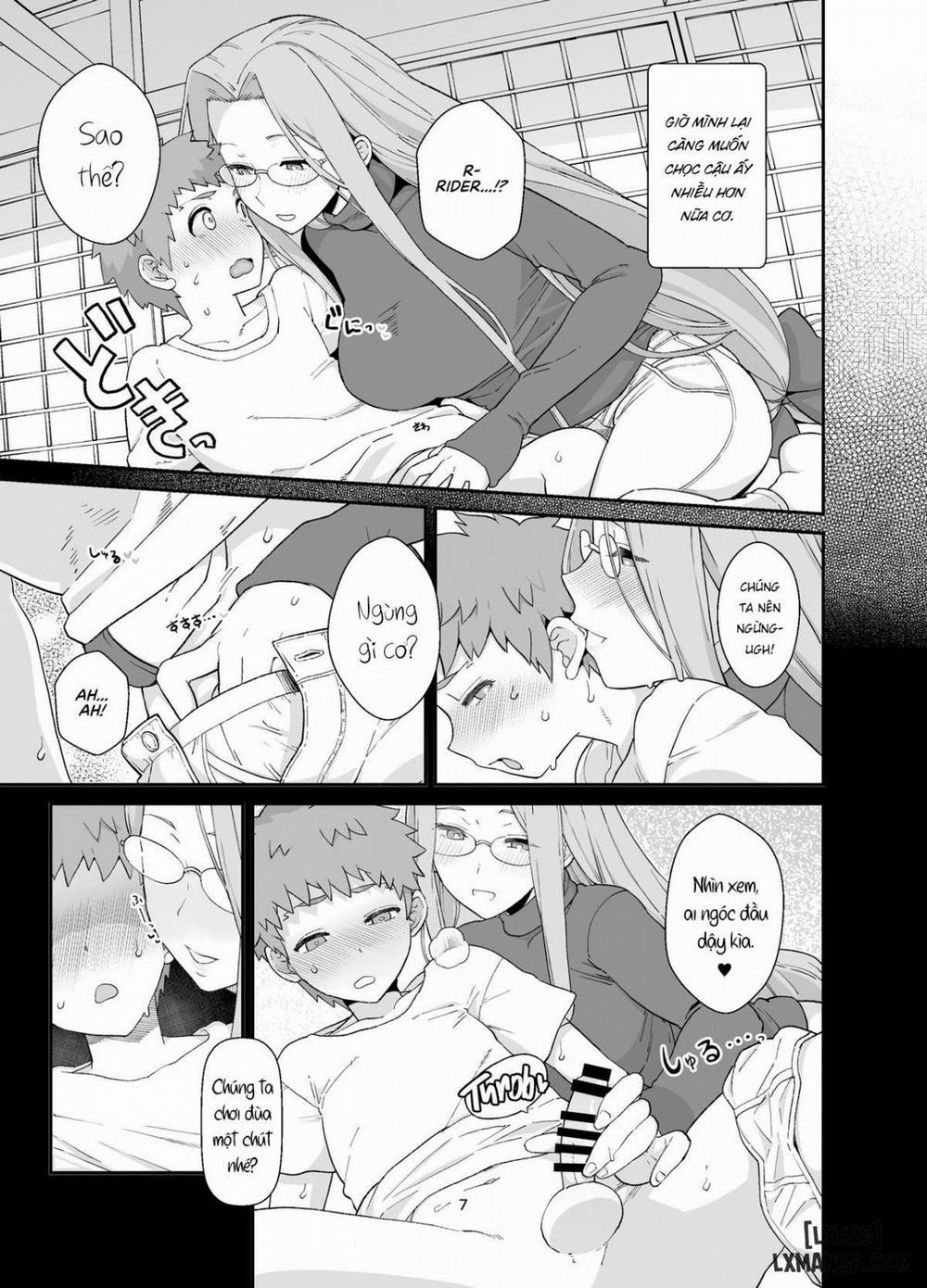 Staying Home With Rider-san Oneshot trang 8