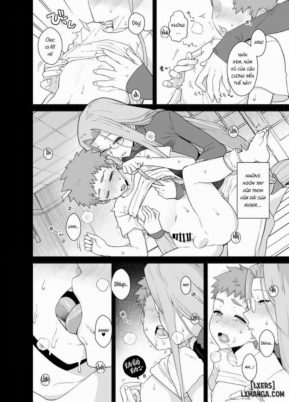 Staying Home With Rider-san Oneshot trang 9