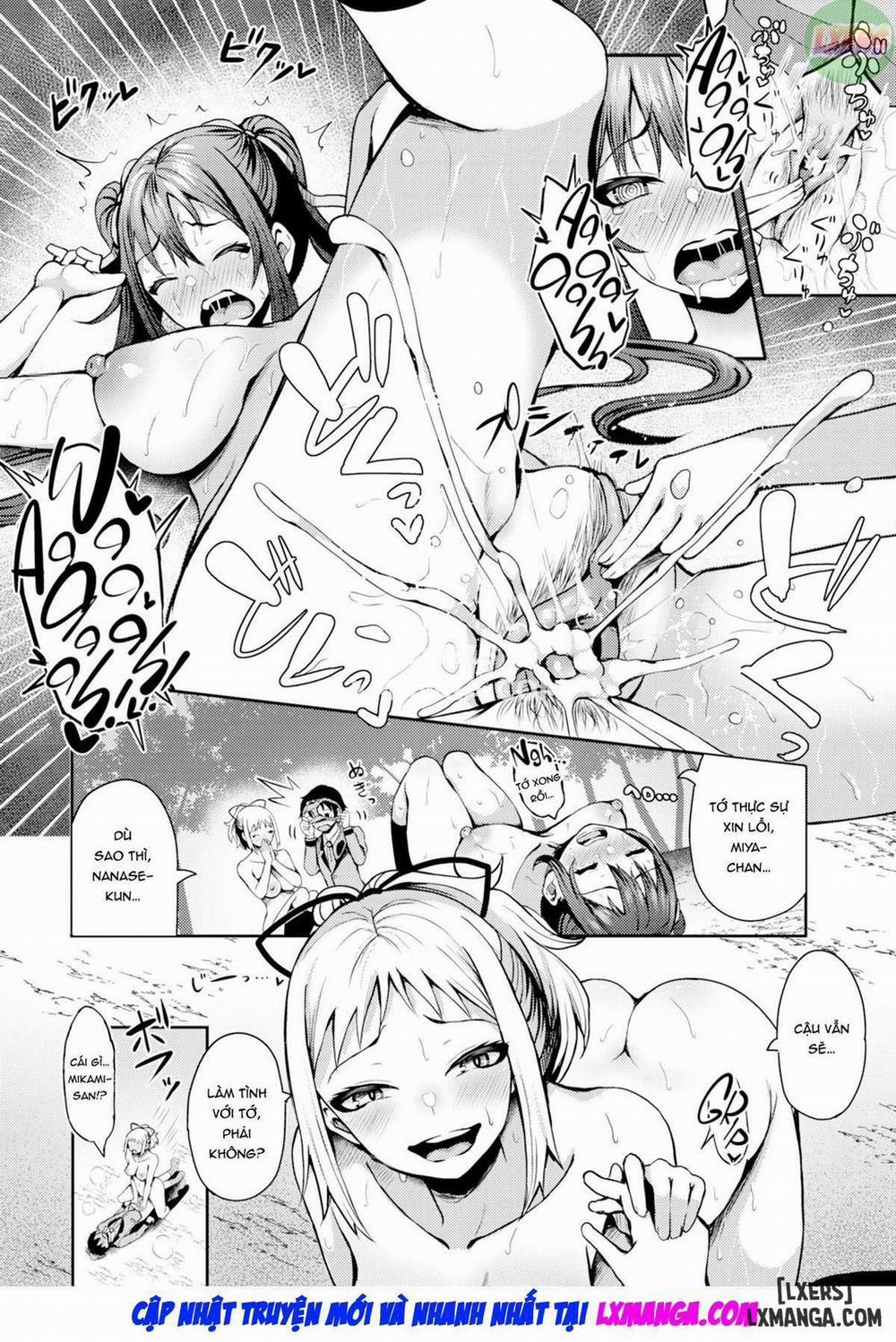 Stranded on a Desert Island Where I Can Creampie All the Girls I Want ~Making My Female Classmates Into My Harem 11 trang 21