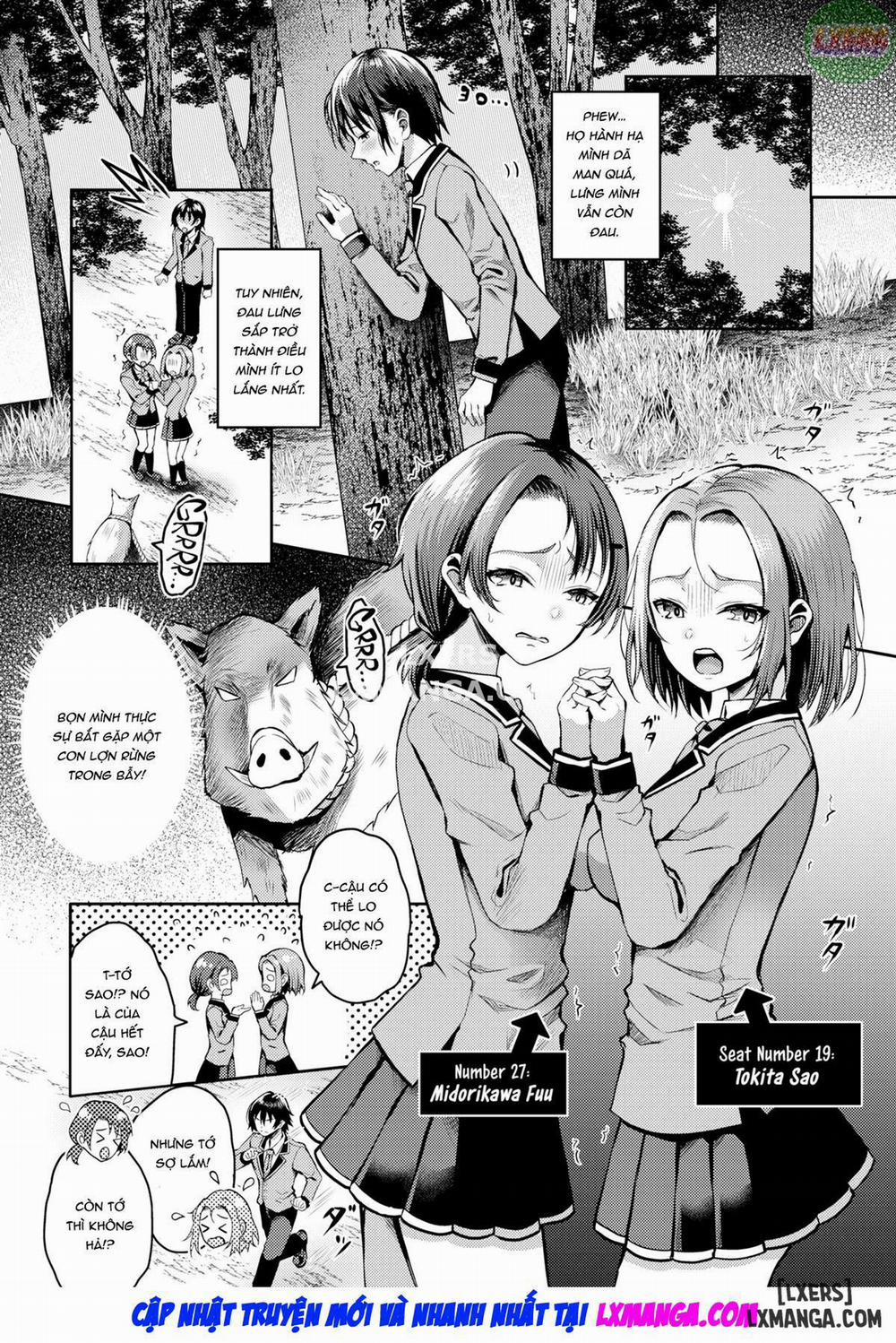 Stranded on a Desert Island Where I Can Creampie All the Girls I Want ~Making My Female Classmates Into My Harem 13 trang 5