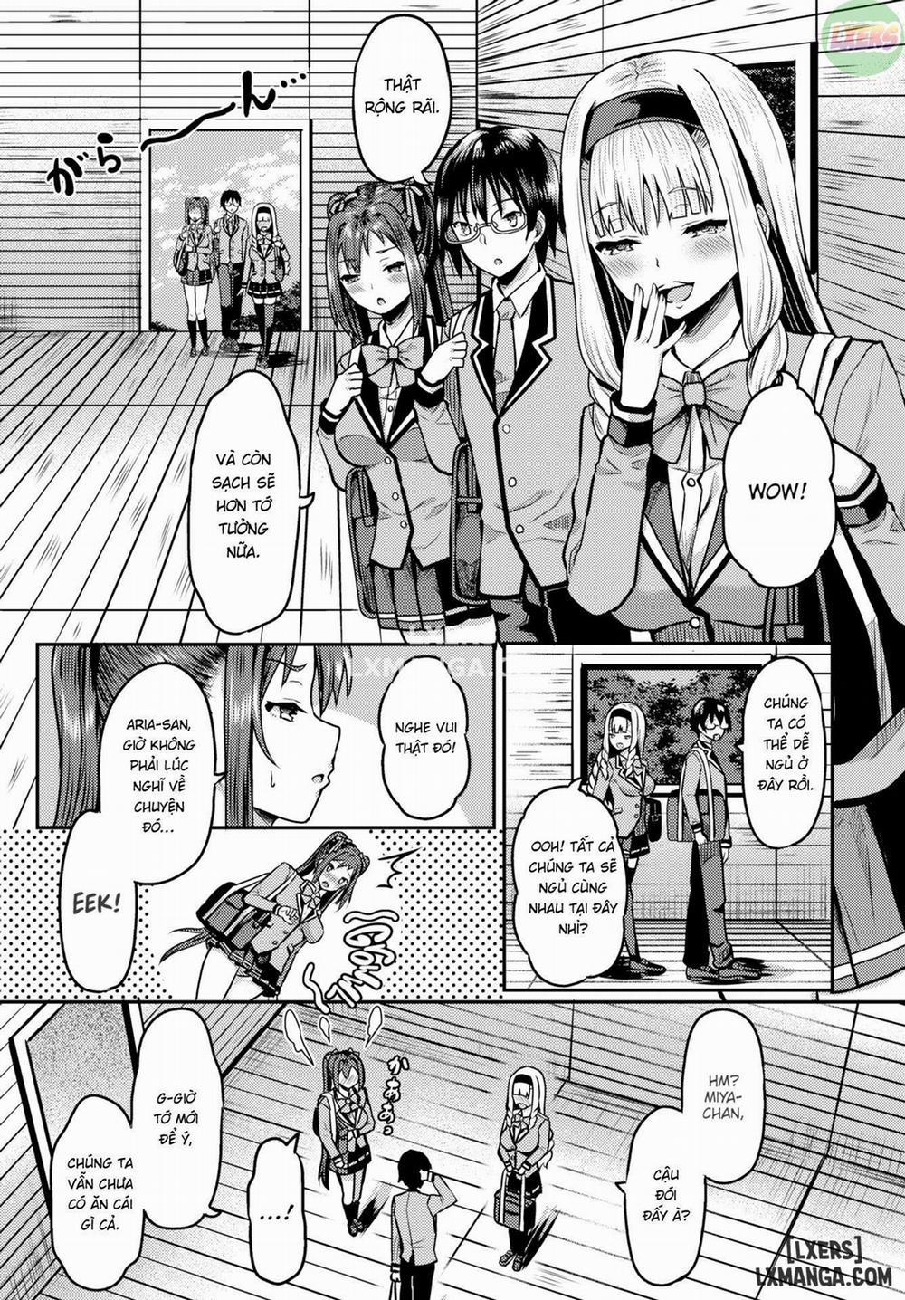 Stranded on a Desert Island Where I Can Creampie All the Girls I Want ~Making My Female Classmates Into My Harem 3 trang 6