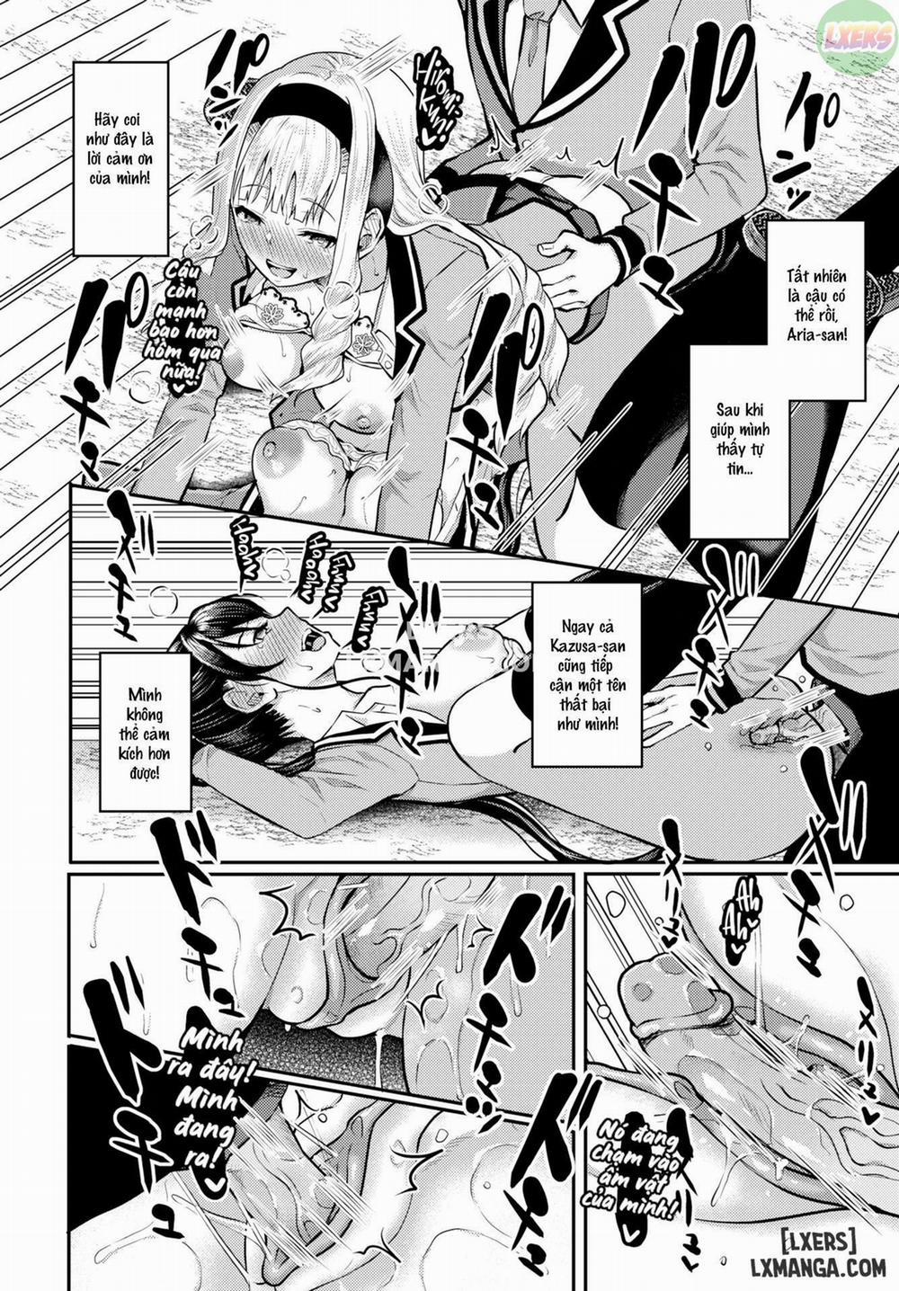 Stranded on a Desert Island Where I Can Creampie All the Girls I Want ~Making My Female Classmates Into My Harem 4 trang 21