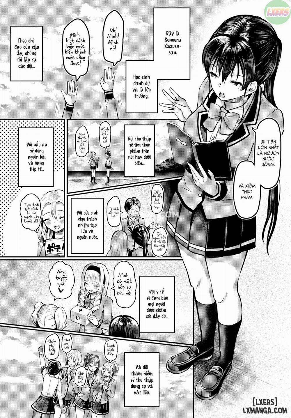 Stranded on a Desert Island Where I Can Creampie All the Girls I Want ~Making My Female Classmates Into My Harem 4 trang 5