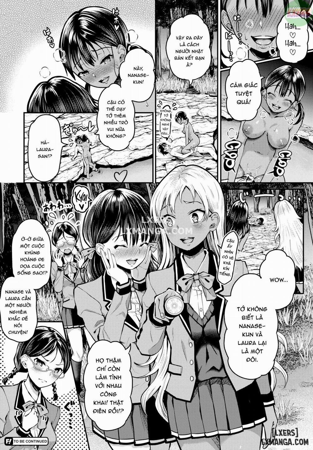 Stranded on a Desert Island Where I Can Creampie All the Girls I Want ~Making My Female Classmates Into My Harem 5 trang 23