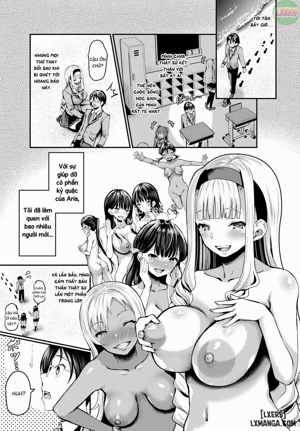 Stranded on a Desert Island Where I Can Creampie All the Girls I Want ~Making My Female Classmates Into My Harem 7 trang 4