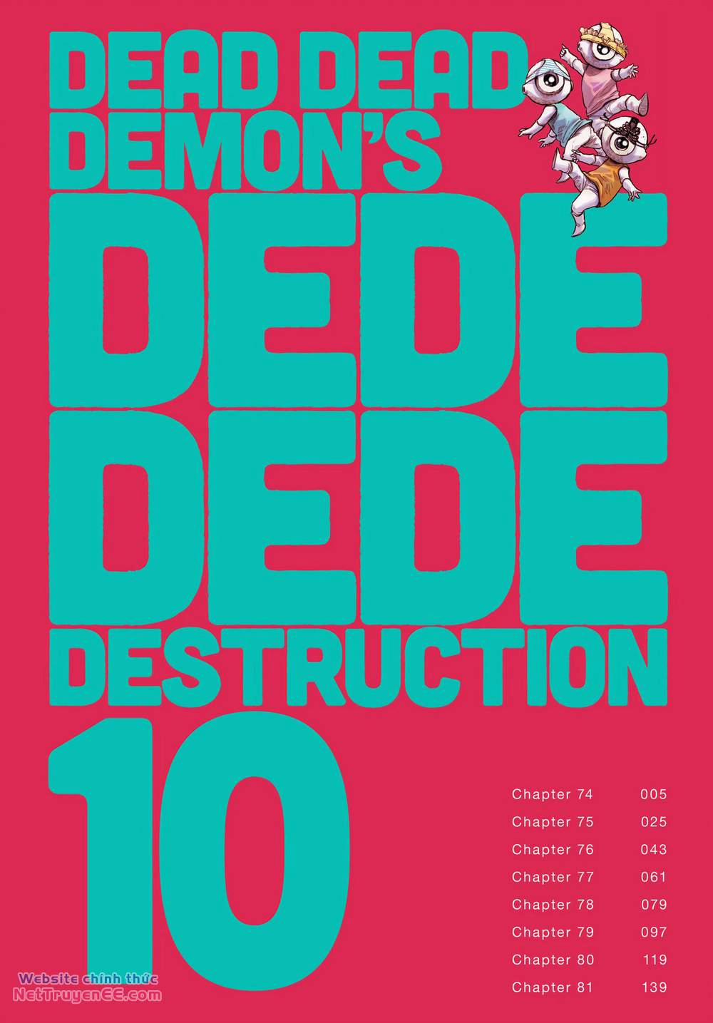 Sự Hủy Diệt Dededede Của Dead Dead Demon 74 trang 4