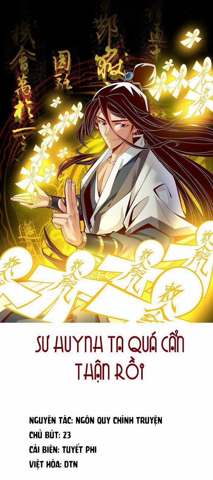 Sư Huynh Của Ta Quá Cẩn Thận Rồi 2 trang 0
