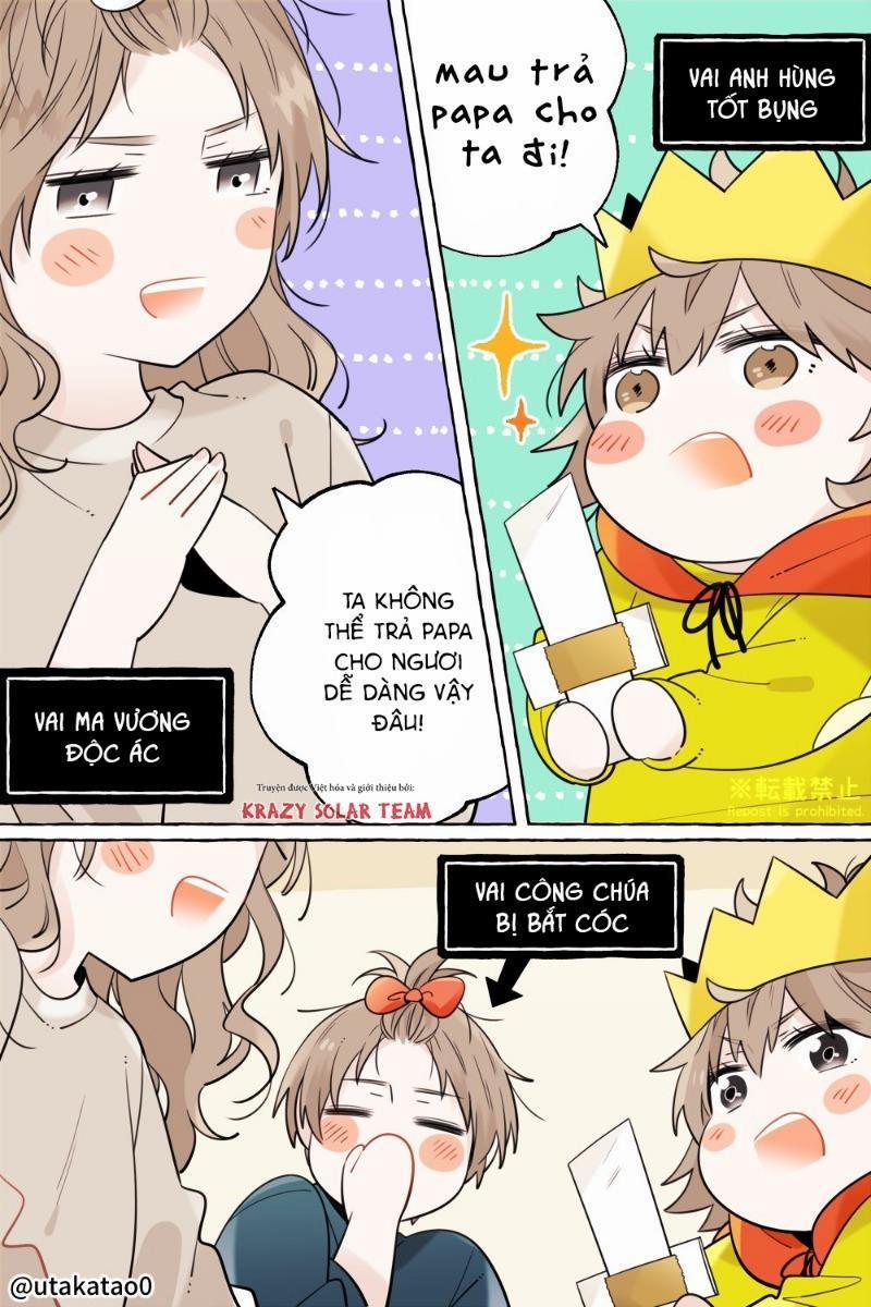 Sự Khác Biệt Papa Đi Làm Và Ở Nhà 6 trang 1