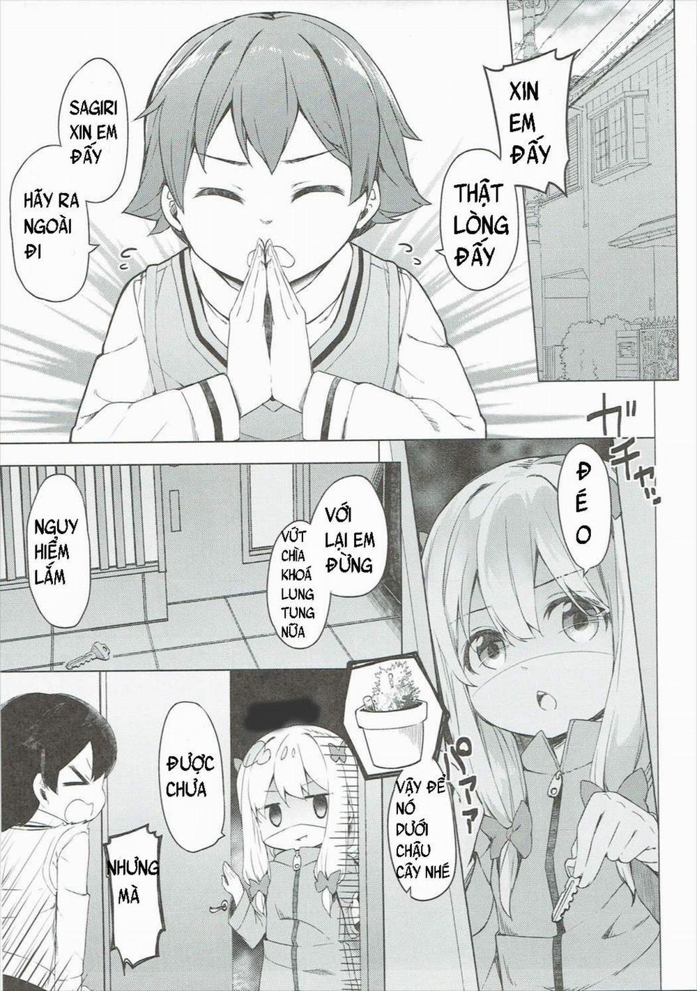 Sự sa ngã của Sagiri (Eromanga Sensei) Oneshot trang 7