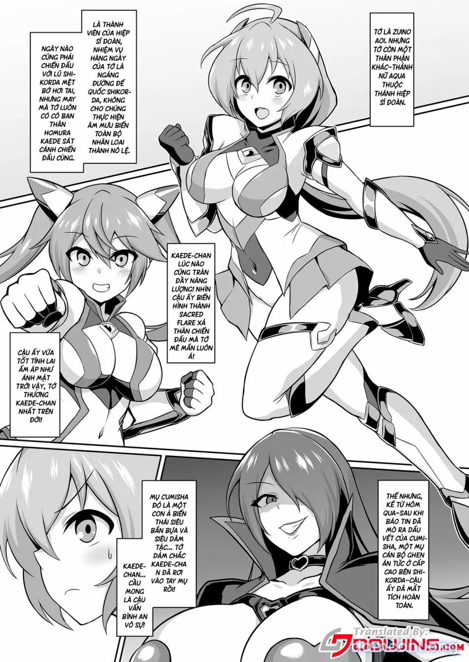Sự Sa Ngã Nữ Anh Hùng OneShot trang 2