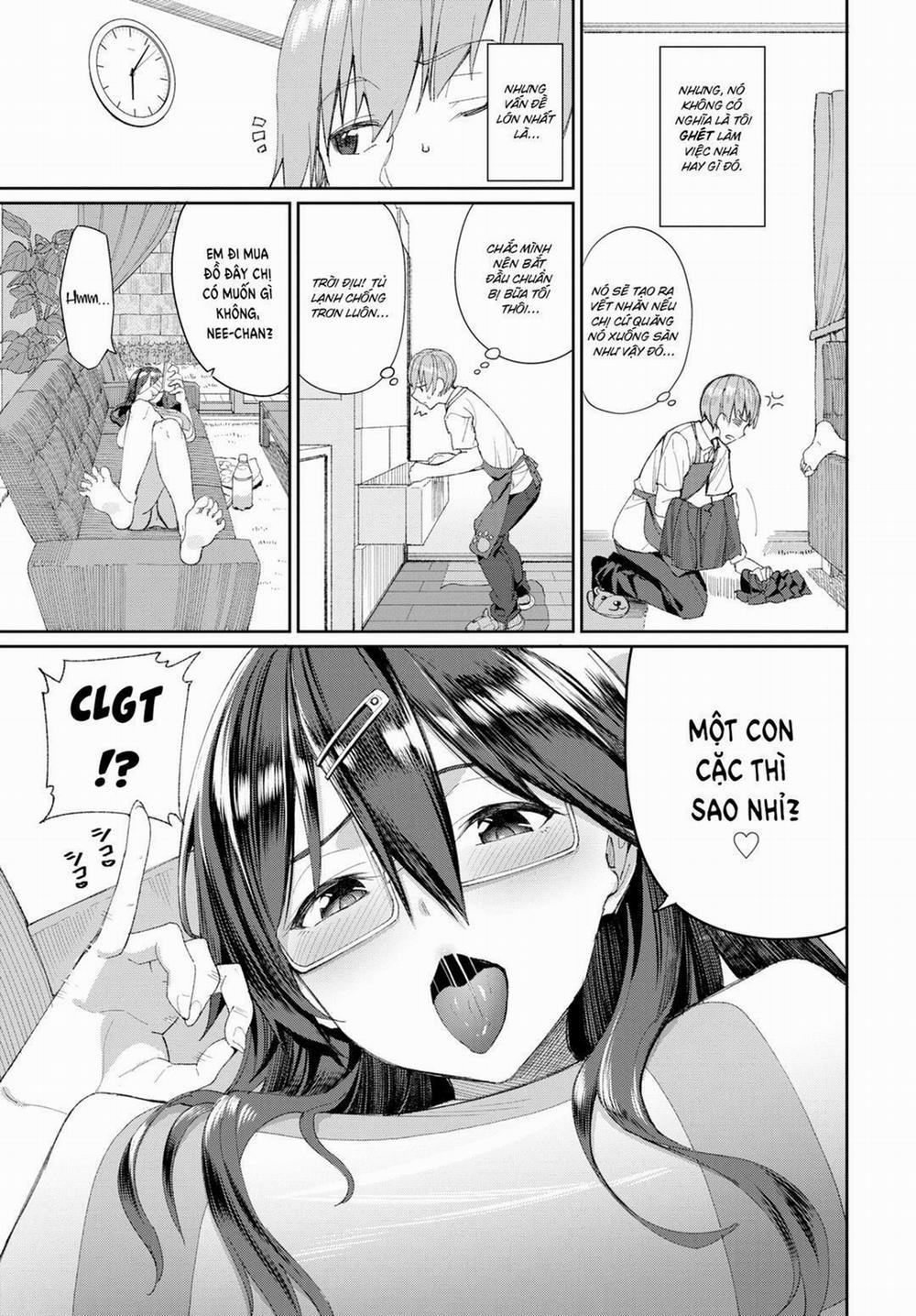 Sự thật hằng ngày của cô chị gái lười biếng Oneshot trang 3