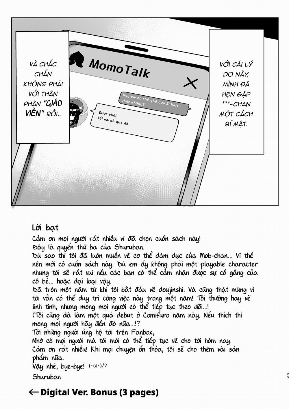 Sự trỗi dậy của Mob-chan Oneshot trang 24