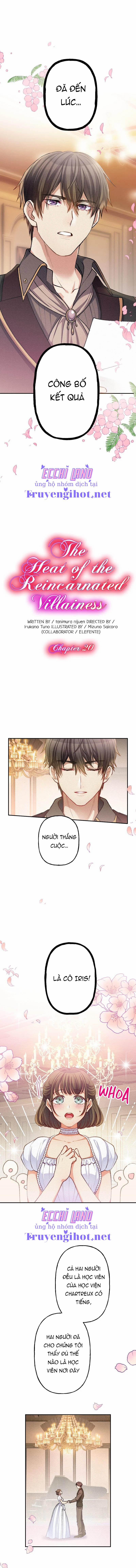 Sức Nóng Của Nữ Phản Diện Được Tái Sinh 20.1 trang 3