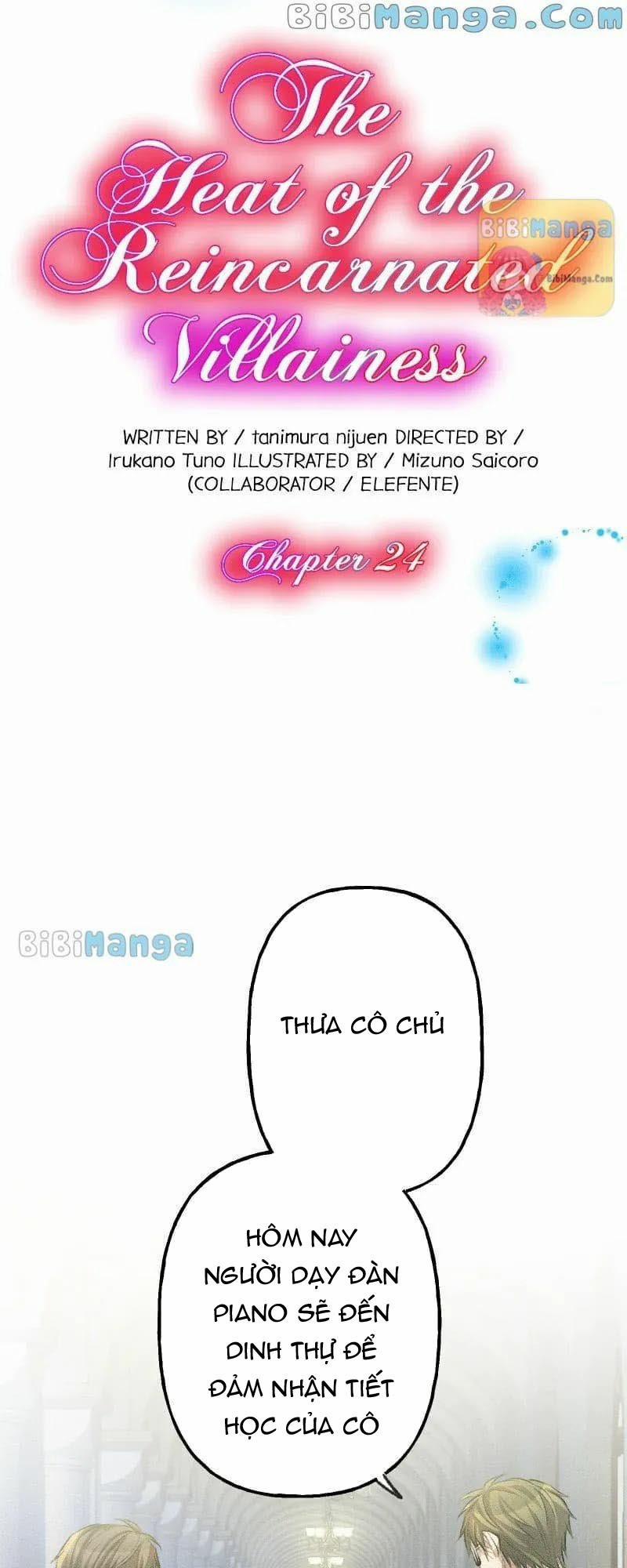 Sức Nóng Của Nữ Phản Diện Được Tái Sinh 24.1 trang 9