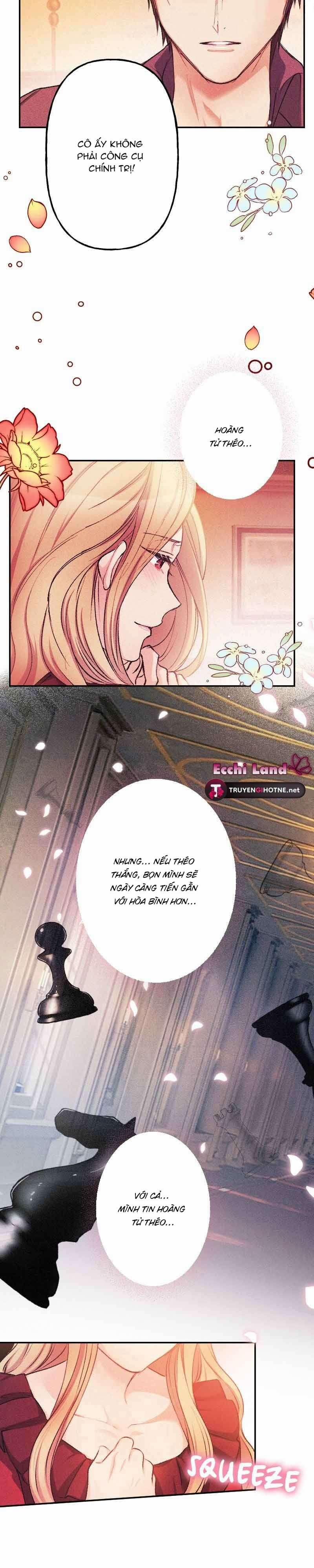 Sức Nóng Của Nữ Phản Diện Được Tái Sinh 51.1 trang 15