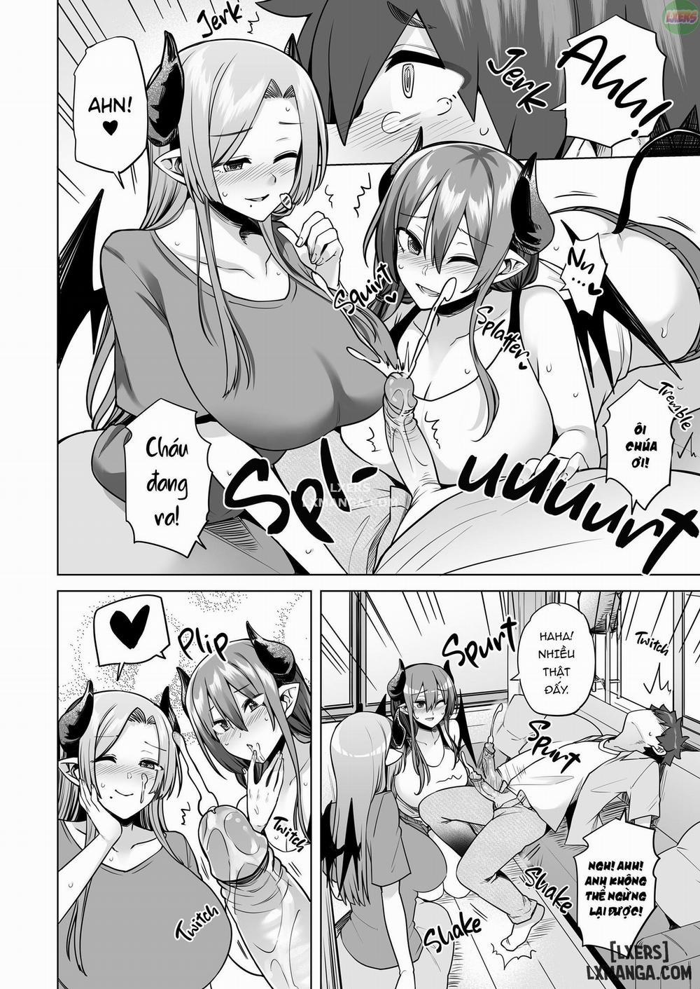 Succubus Ladies on a Milking Mission Oneshot trang 41