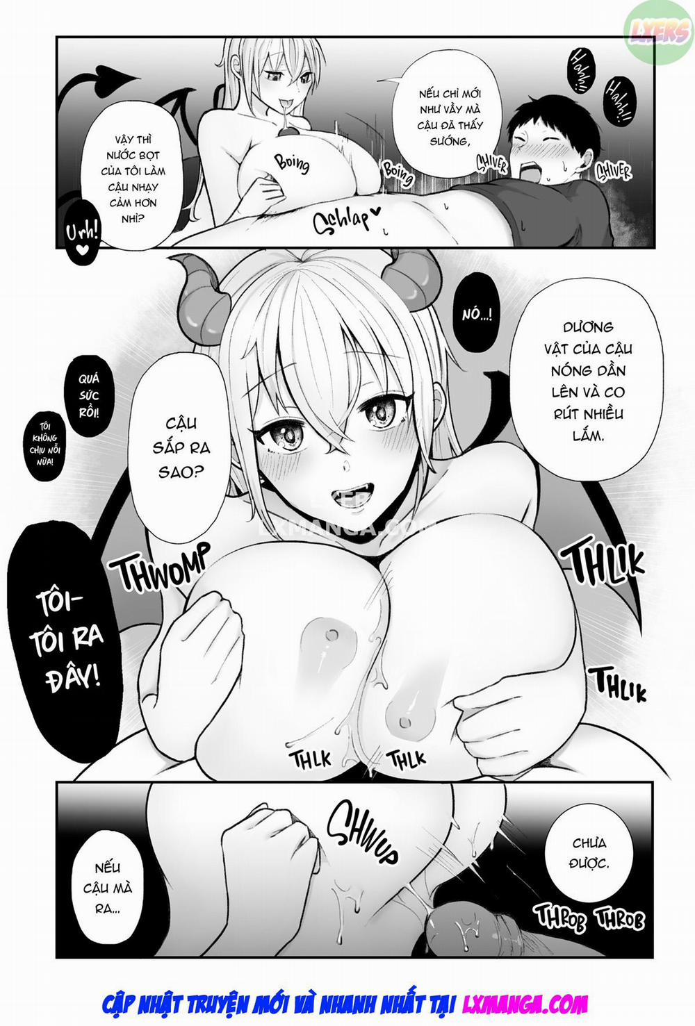 Succubus Shimai ni Yoru Amaama Sakusei Houshi Oneshot trang 17