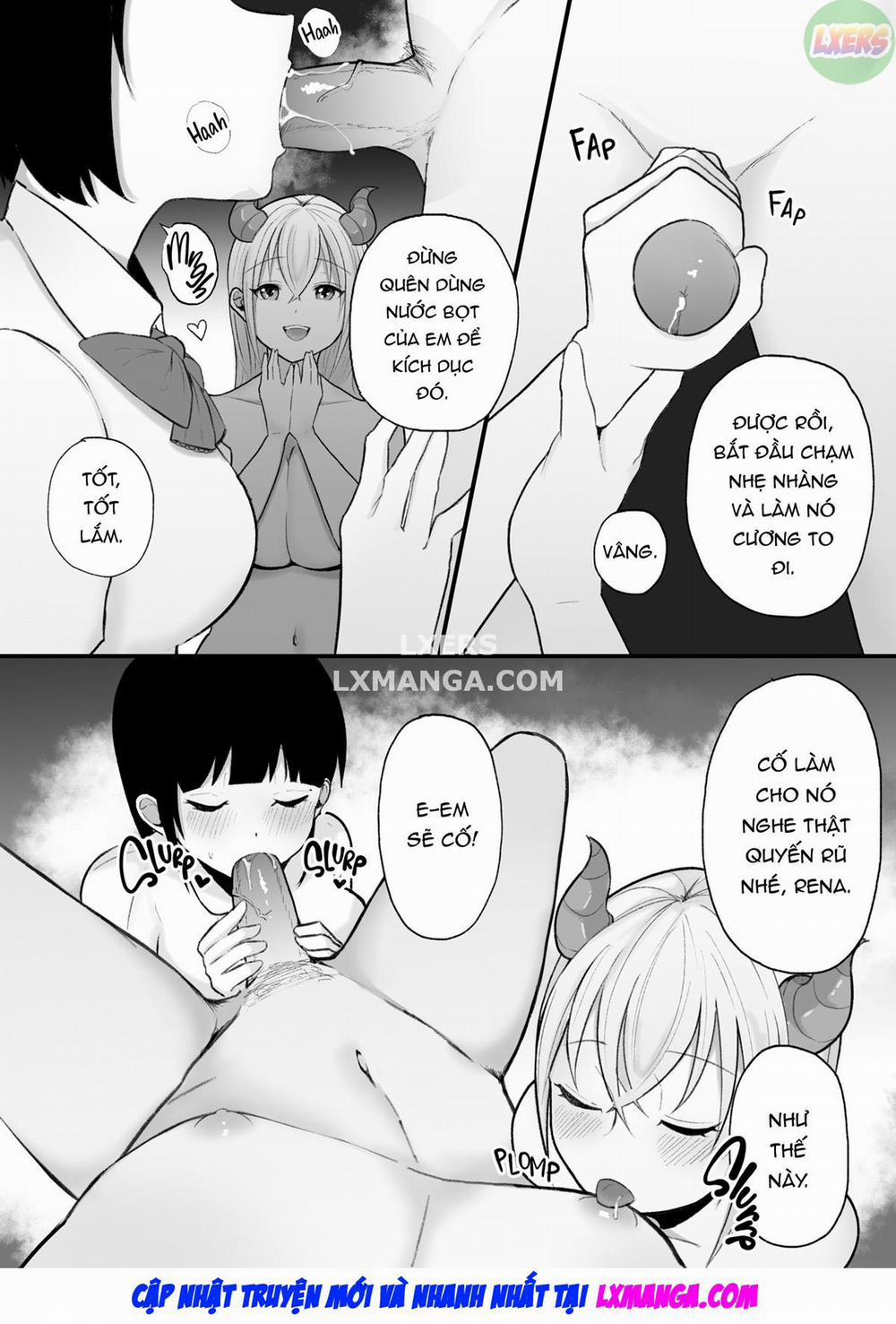 Succubus Shimai ni Yoru Amaama Sakusei Houshi Oneshot trang 29