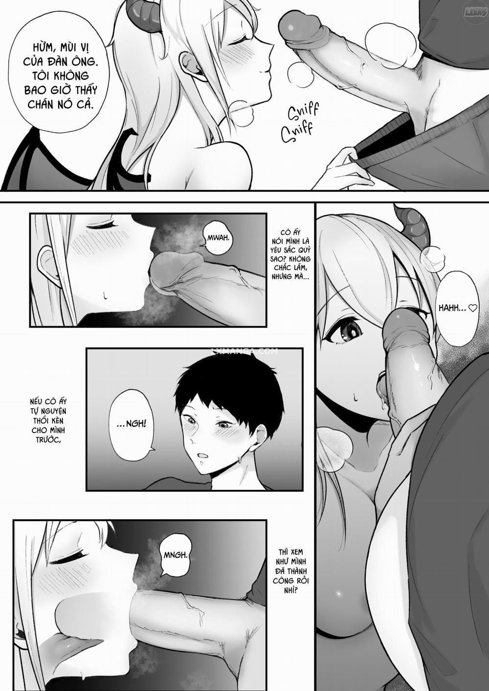 Succubus Shimai ni Yoru Amaama Sakusei Houshi Oneshot trang 9