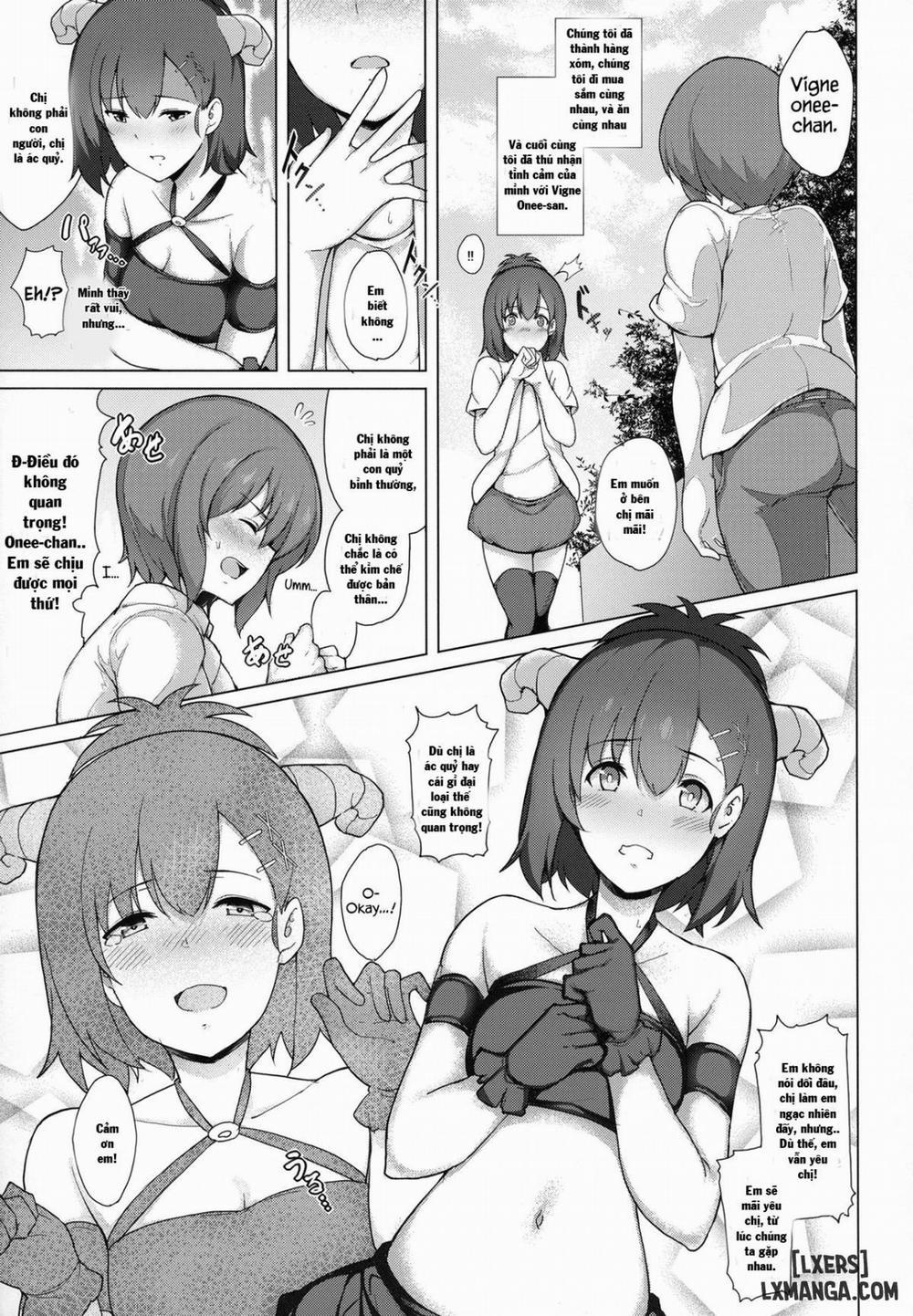 Succubus Vigne Onee-chan to Amaama Sex Oneshot trang 5