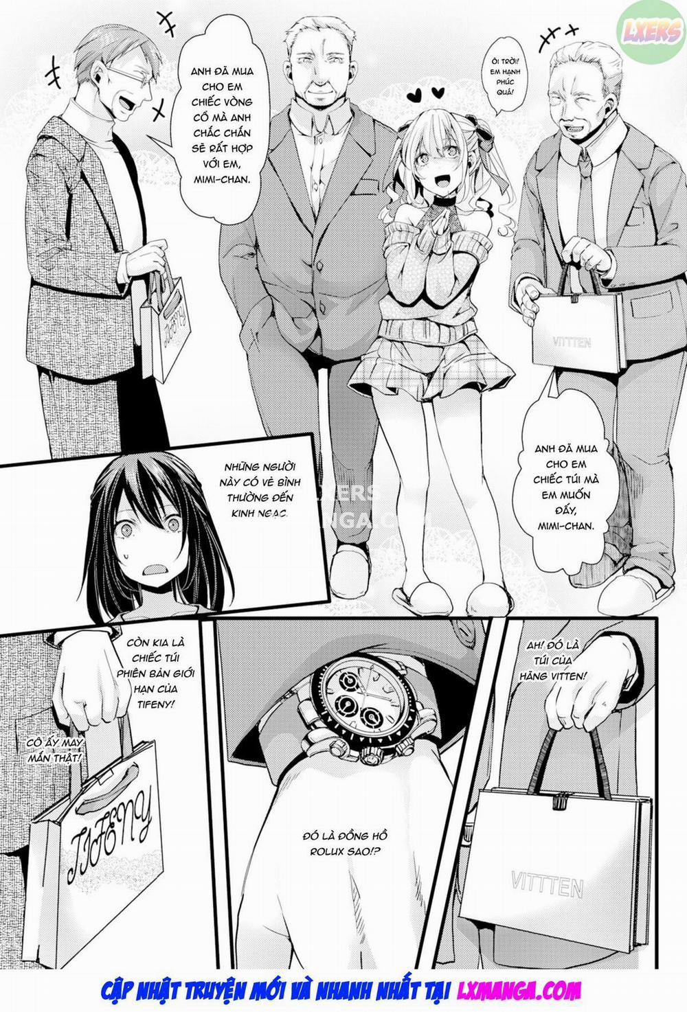 Sugar Baby nghèo khó và ba ông già Oneshot trang 8