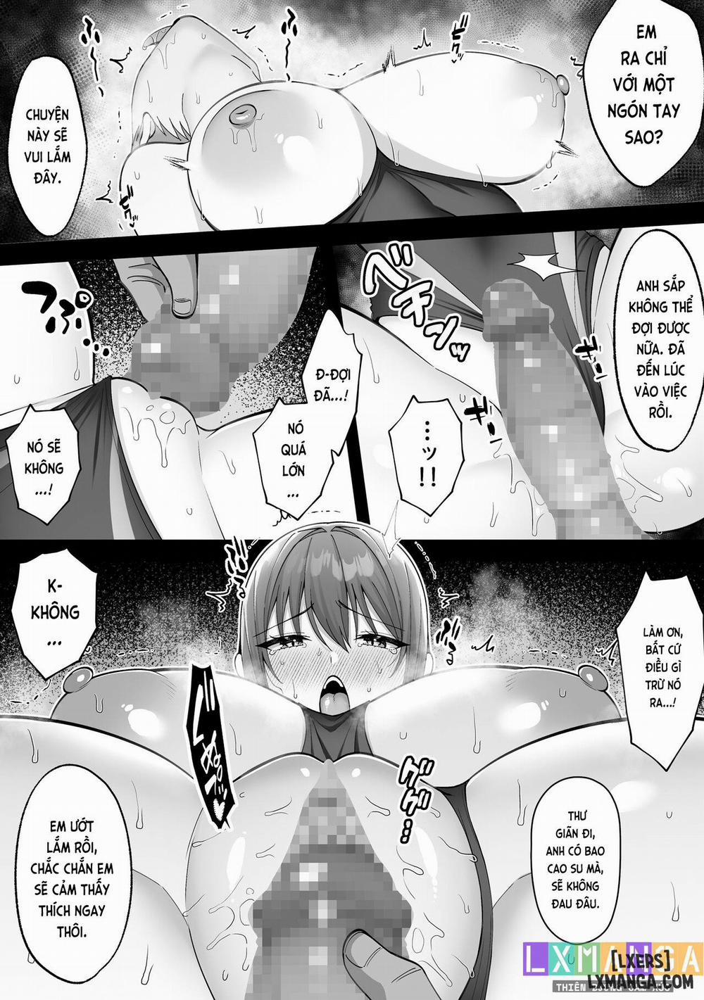 Suieibu no Kanojo ga Netorarete Charao no Kyokon ni Ochiru made Oneshot. trang 13