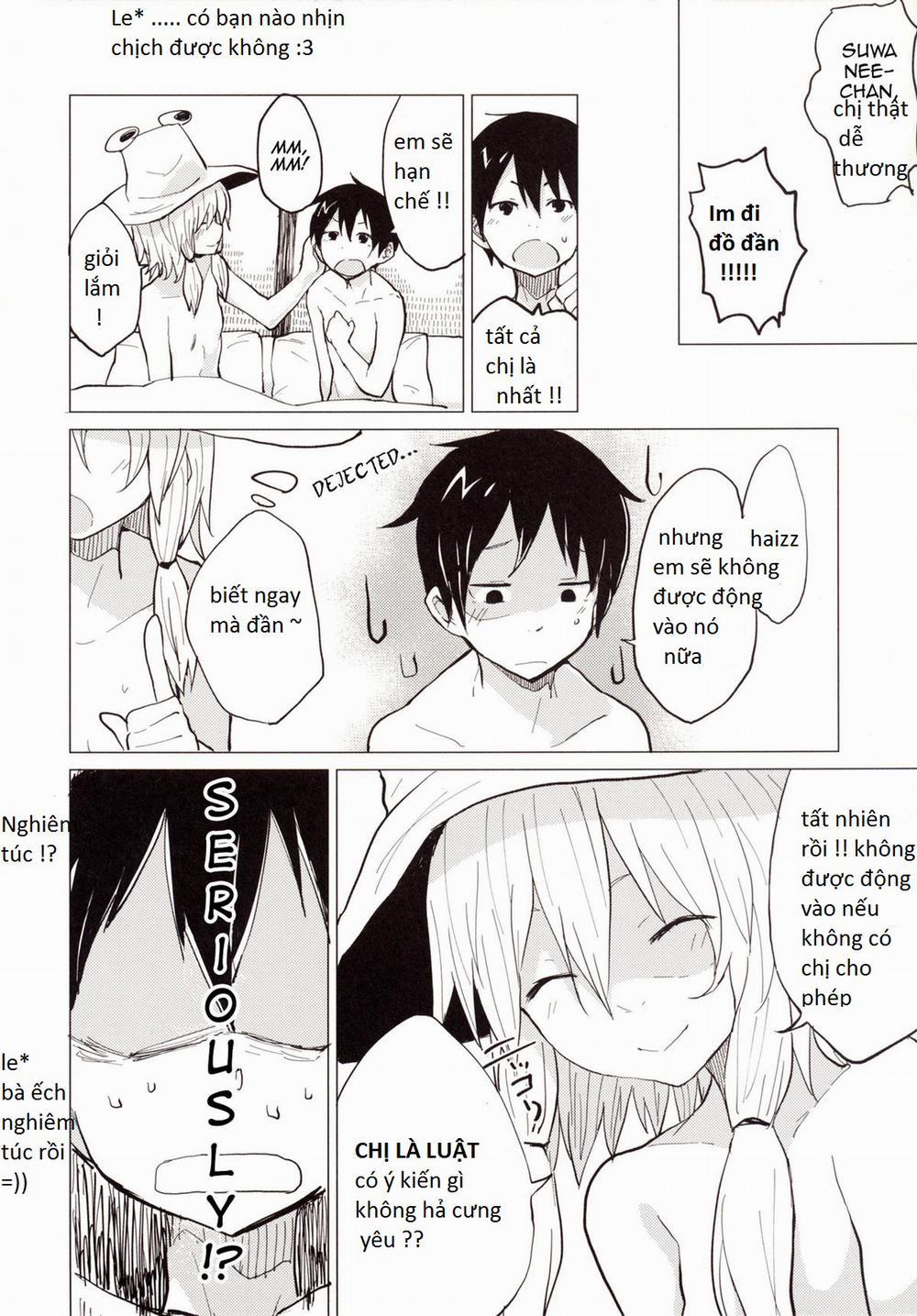 Sukoshi wa Gaman Shinasai! Suwa Shota Bangaihen 2 (Touhou Project) 1.5 trang 6