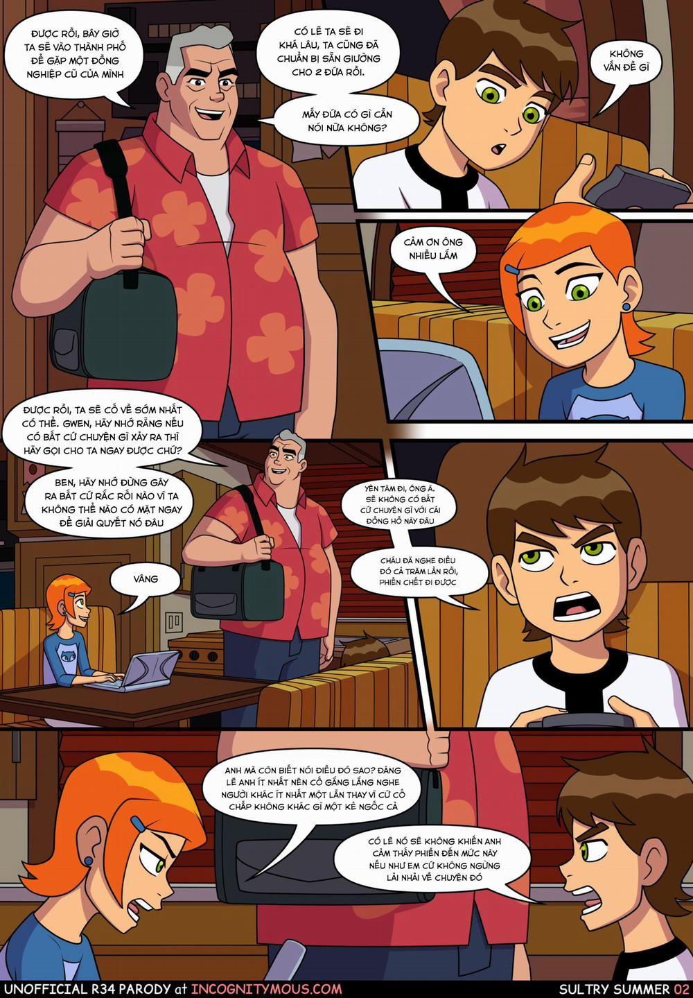 Sultry Summer (Ben 10) 1 trang 1